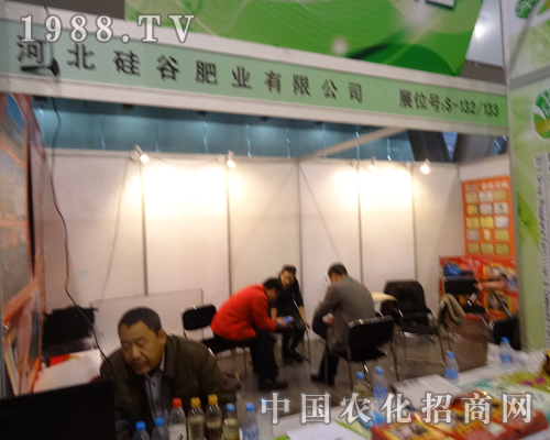 河北硅谷在2013全國磷復(fù)肥展覽會(huì)上與客戶洽談