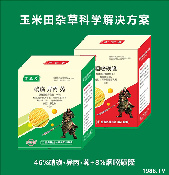     玉米花生是夏季的主要農作物，種植面積大，產量高，效益好，但雜草防治卻令農民朋友十分頭疼，既害怕藥害，又害怕防治效果不好。