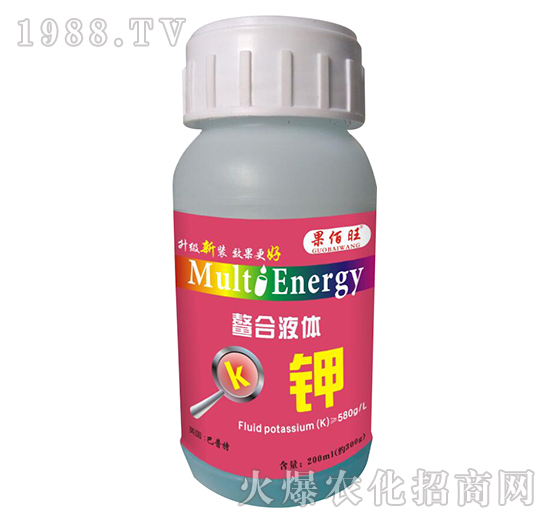 鰲合液體鉀-果佰旺-熙越生物