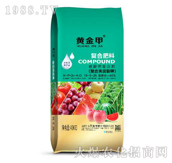 復合肥料15-5-25-黃金鉀