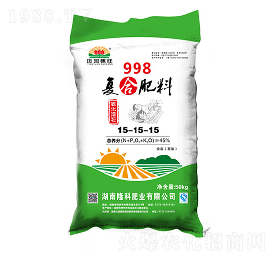 復合肥料（998）15-15-15-田園穗旺-隆科肥業(yè)