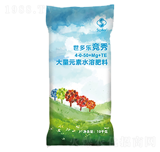 大量元素水溶肥料--4-00-50+Mg+TE-競秀-世多樂