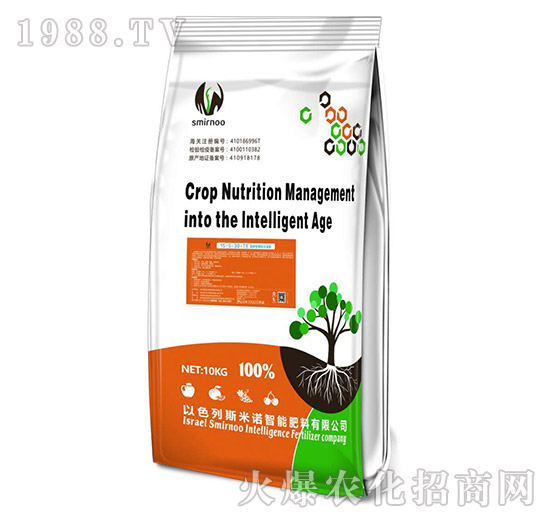 高鉀型顆粒水溶肥15-5-30+TE-斯米諾