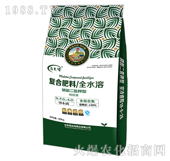 磷酸二氫鉀型復合肥18-6-26-馬大哈