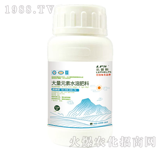 200ml高磷型大量元素水溶肥料50-350-100+TE-樂普施-嘉樂肥業(yè)