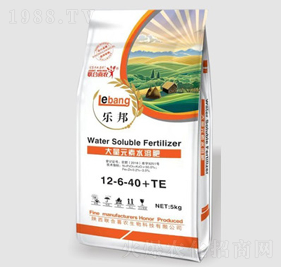 大量元素水溶肥料12-6-40+TE-樂(lè)邦-聯(lián)合喜農(nóng)