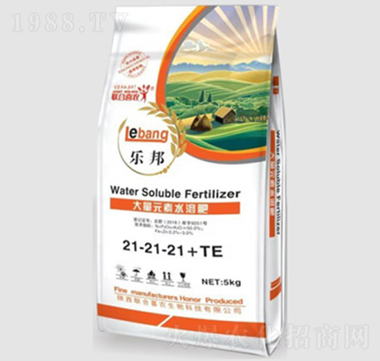 大量元素水溶肥料21-21-21+TE-樂(lè)邦-聯(lián)合喜農(nóng)
