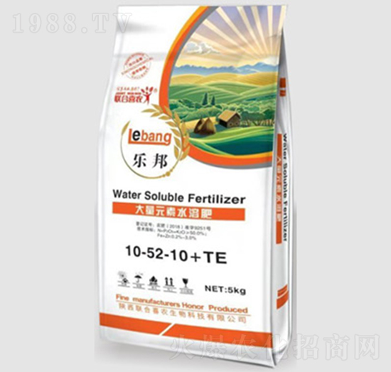 大量元素水溶肥料10-52-10+TE-樂(lè)邦-聯(lián)合喜農(nóng)