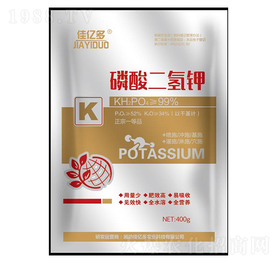 400g磷酸二氫鉀-佳億多