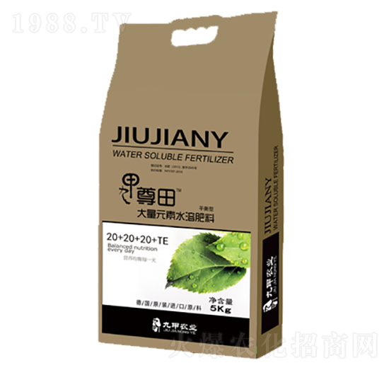 平衡型大量元素水溶肥20+20+20+TE-九甲農(nóng)業(yè)