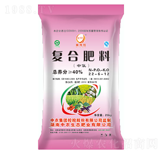 瑞月紅復合肥料22-6-12-中農(nóng)生態(tài)