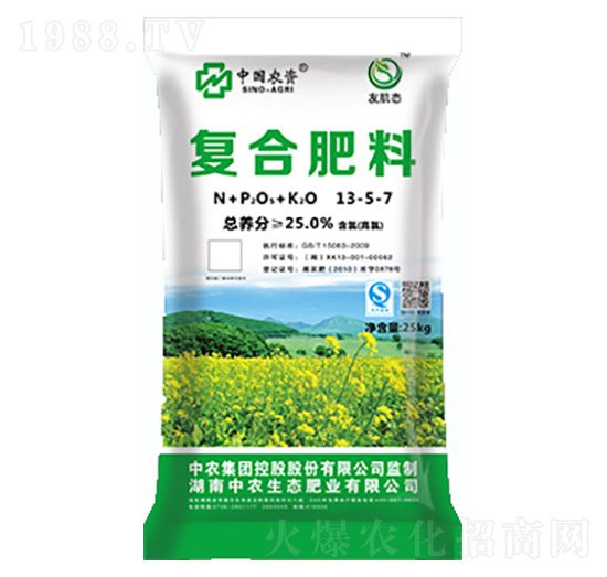友肌態(tài)復合肥料13-5-7-中農(nóng)生態(tài)
