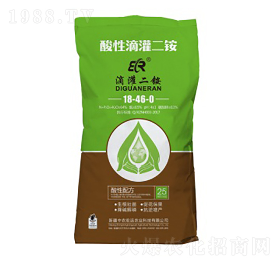 25kg酸性滴灌二銨18-46-0-中農(nóng)宏遠
