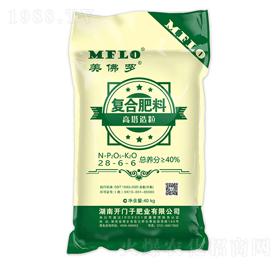 高塔造粒復(fù)合肥料28-6-6-美佛羅-開門子