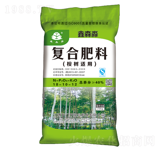 桉樹適用復(fù)合肥料18-10-12-鑫森淼-開門子