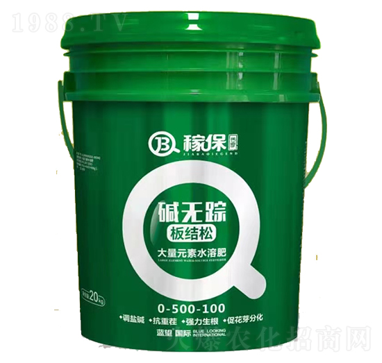 大量元素水溶肥0-500-100-堿無蹤-藍(lán)望國際