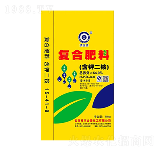 40kg復合肥料（含鉀二銨）15-41-8-祥豐