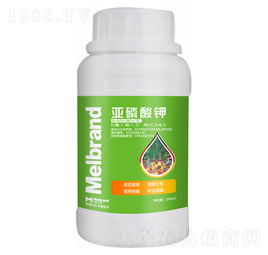 200ml植物免疫劑 亞磷酸鉀 美樂(lè)邦