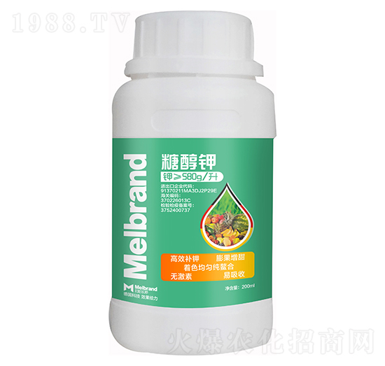 200ml糖醇鉀 美樂邦
