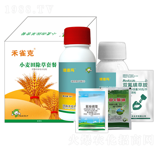 小麥田除草套餐-禾雀克-豐收樂