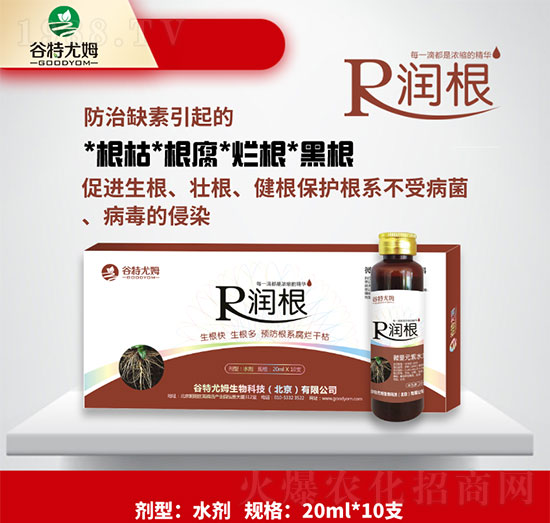 潤根-生根快、生根多，預(yù)防根系腐爛干枯-谷特尤姆
