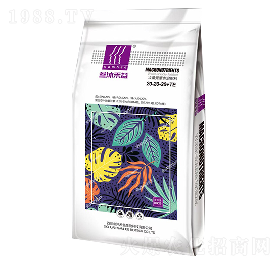 大量元素水溶肥料12-6-40+TE-叁沐禾益