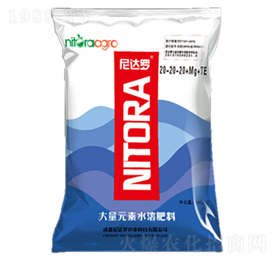 大量元素水溶肥20-20-20+TE-尼達(dá)羅