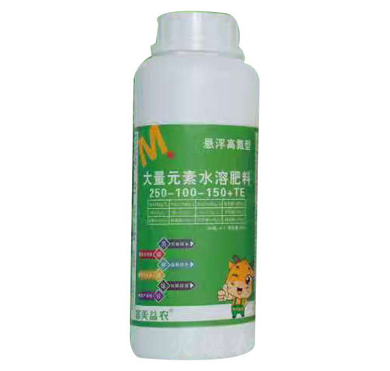 懸浮高氮型大量元素水溶肥料250-100-150+TE-美科生物