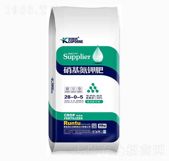 硝基氮鉀肥28-0-5-科普諾-潤(rùn)土