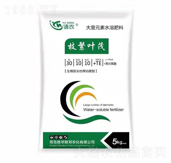 大量元素水溶肥料30-10-10+TE-枝繁葉茂-勝華聯(lián)邦