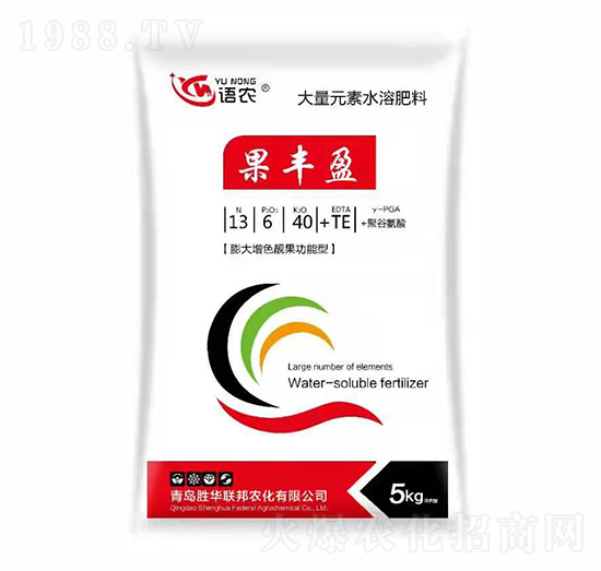 大量元素水溶肥料13-6-40+TE-果豐盈-勝華聯(lián)邦