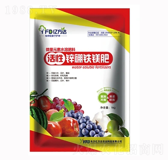 活性鋅硼鐵鎂肥-利農(nóng)化工