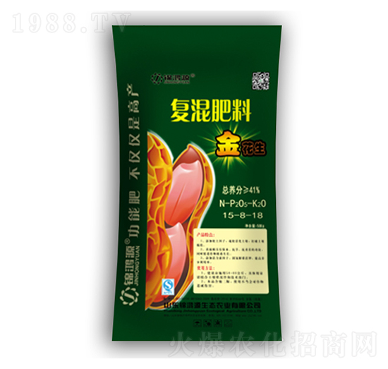 金花生復(fù)混肥料15-8-18-錦鴻源
