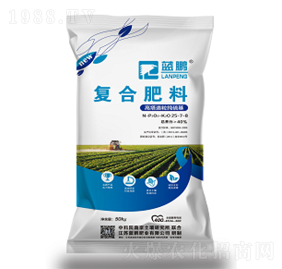 復(fù)合肥料25-7-8S-藍(lán)鵬肥業(yè)