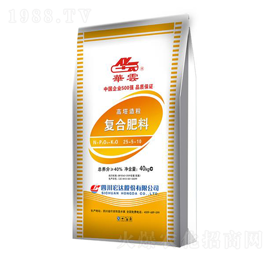 高塔造粒復(fù)合肥料25-5-10-華云-宏達(dá)股份