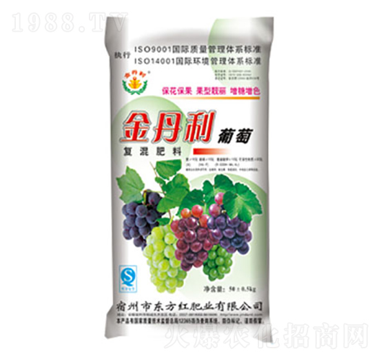 葡萄專(zhuān)用復(fù)混肥料-金丹利-東方紅
