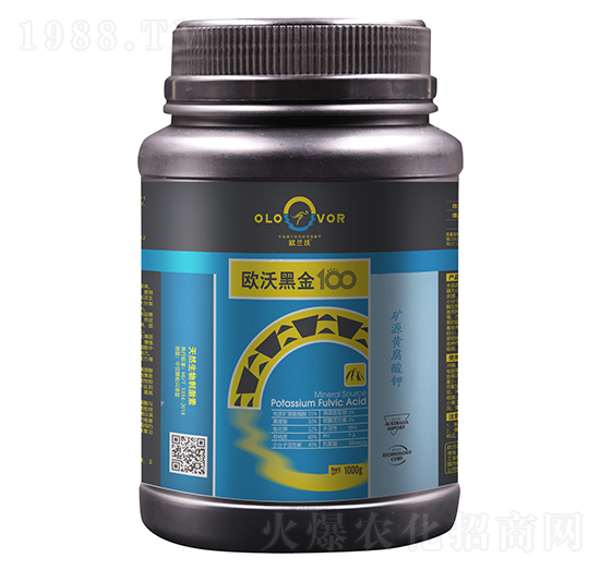 礦源黃腐酸鉀-歐蘭黑金100-歐蘭沃