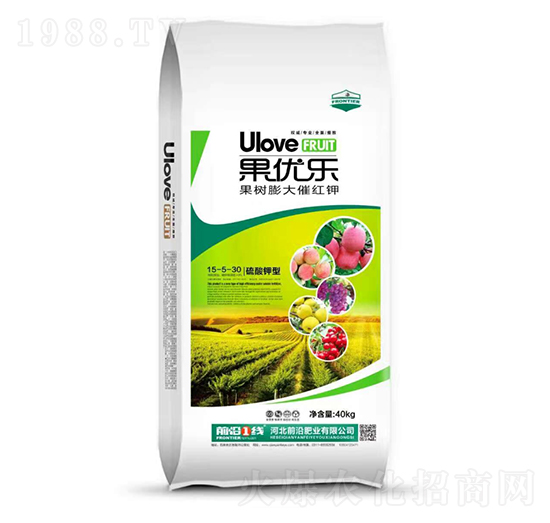 硫酸鉀型果樹(shù)膨大催紅鉀15-5-30-果優(yōu)樂(lè)-前沿肥業(yè)