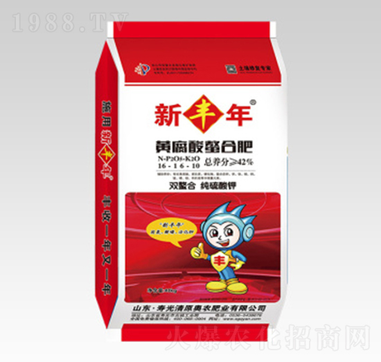 黃腐酸螯合肥16-16-10-新豐年-清原奧農