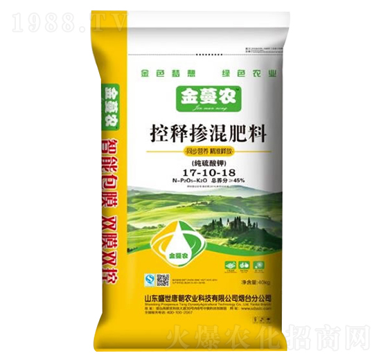 控釋摻混肥料17-10-18-盛世唐朝