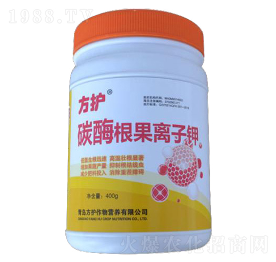 碳酶根果離子鉀-方護作物