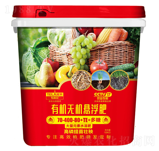 有機無機懸浮肥70-400-80+TE-特萊爾