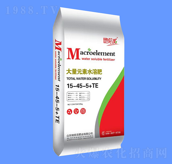 大量元素水溶肥15-45-5+TE-地信樂(lè)