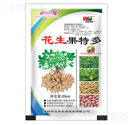 花生果特多-沃豐澤農-沃豐生物