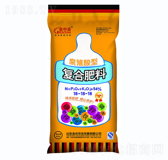 氯化鉀型復合肥料18-18-18-金谷源-金谷農(nóng)業(yè)