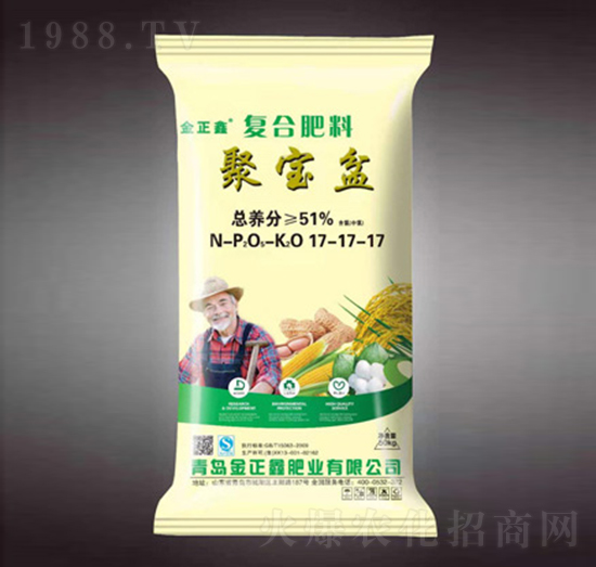 聚寶盆復(fù)合肥料17-17-17-金正鑫