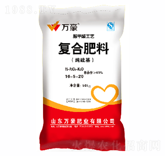 經(jīng)濟作物專用復(fù)合肥料16-5-20-萬豪