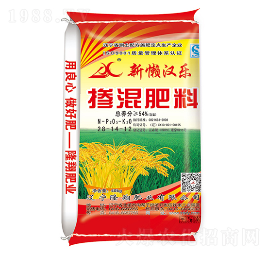 水稻摻混肥料28-14-12-新懶漢樂(lè)-隆翔肥業(yè)