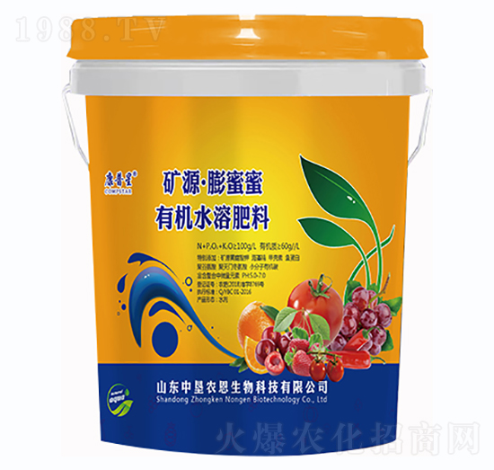 有機水溶肥-礦源·膨蜜蜜-中墾農(nóng)恩