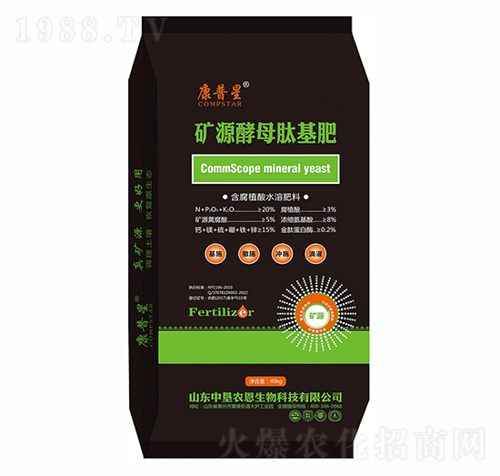 含腐植酸水溶肥料-礦源酵母肽基肥-康普星-中墾農(nóng)恩